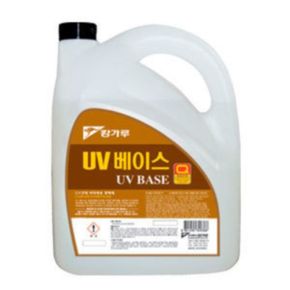 캉가루 강화 온돌 마루바닥 코팅광택제 UVBASE 3.75L 마루코팅제