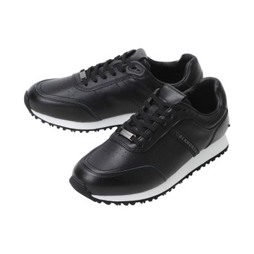 세인트앤드류스 (사은품증정) 25 S/S 남성 사선 로고 라인 타공 논스파이크 골프화 (811E1SE201BK)