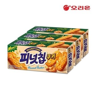 오리온 피넛칩쿠키(104g) x 3개