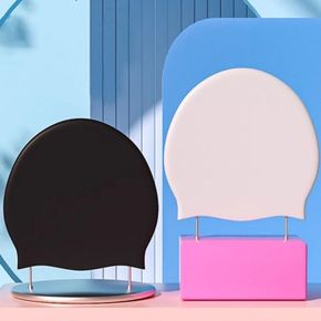 실리콘 무지 수영모 수모 수영모자 물놀이 캡 아쿠아 물놀이모자