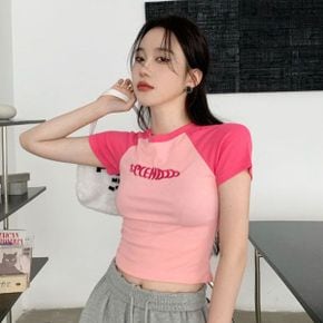 피넬 골지 나그랑 크롭 반팔티 SD 250201_P390694908