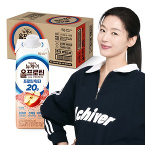 올프로틴 프로틴 워터 20g 350ml 사과맛 (18팩)