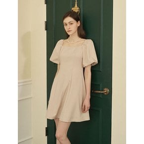 Square Neck Mini Flare Dress(2color)_YT24D205