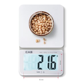 카스 가정용 주방 전자저울 K18 (1kg/0.1g)대형화면 베이커리 - 주방 - DIY등 CAS