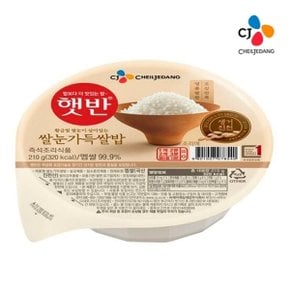 CJ햇반 쌀눈가득 쌀밥 210g18개