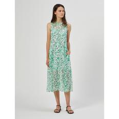 [이큅먼트] TANIELLE DRESS_ISLAND GREEN MULTI