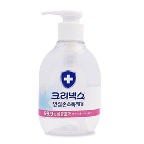 쿨샵 크리넥스 안심 손소독제 펌프용기 250ml