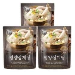 [쓱7클럽] 올반 영양삼계탕 900g*3팩