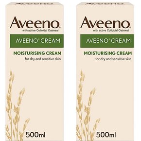 아비노 모이스처라이징 크림 Aveeno Moisturising Cream 500ml 2개