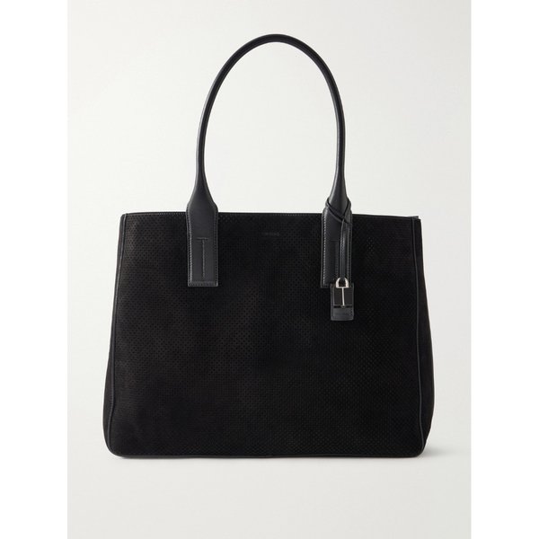 퍼포레이티드 스웨이드 토트백 46376663162998068