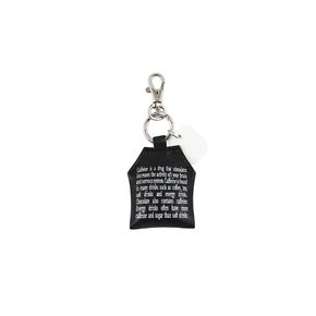 Teatime Keyring (black)