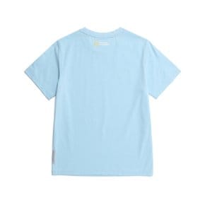 내셔널지오그래픽 키즈 K232UTS820 에센셜 빅로고 H/TEE SKY MINT