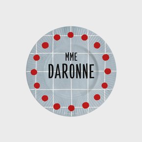 [무케/공식수입] 포드바쉐_테이블 매트 MME DARONNE 이지클린 원형 프랑스 식탁매트