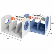 3단멀티책꽂이문구 nA223542277 서류정리