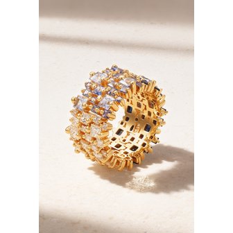 SUZANNE KALAN 수잔 케일런 18k 골드 사파이어 다이아몬드 링 1647597319542133