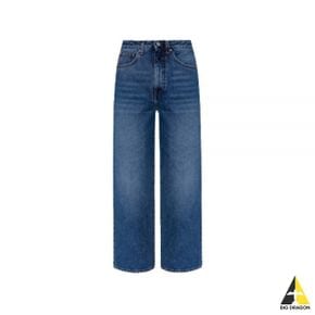 24FW Flare fit denim pants - washed blue (221-230-741 32 405) (플레어핏 데님 팬츠)