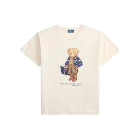 26FW 폴로 랄프로렌 반팔 티셔츠 211B17774 001 WHITE