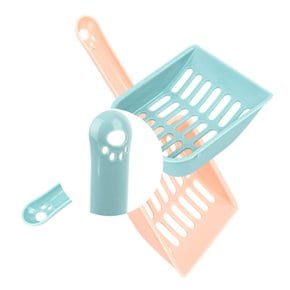 매끼니 블루 고양이 똥삽 배변삽 치우기 모래 고르기 애묘삽 미니 소형