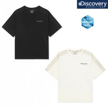 디스커버리키즈 25SS 키즈 프레시벤트 사이드라인 하이브리드 반팔티셔츠 DKRS81053