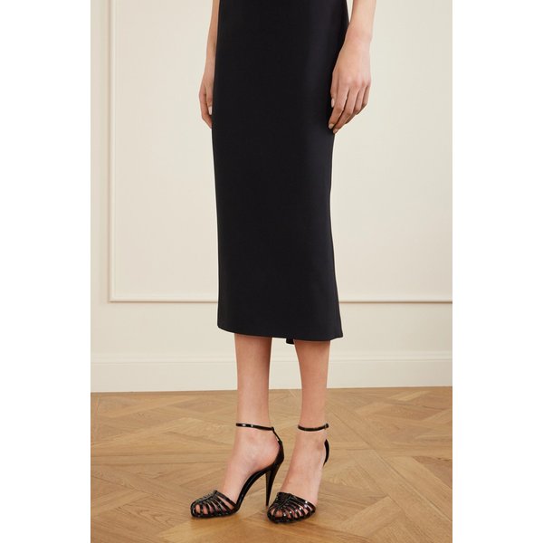 케이지 페이턴트 가죽 샌들 46376663162964824