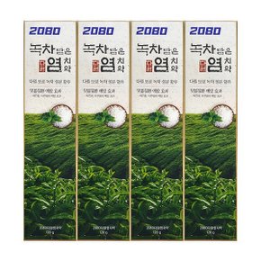 2080 녹차 염치약 120g 치약 x 4입_P310051193