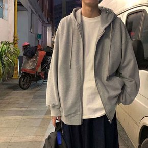 사계절 오버핏 후드집업 루즈핏 점퍼 가디건 남여공용 간절기