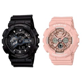 G-SHOCK BABY-G GA-110-1BJFBA-130-4AJF (카시오) 카시오 페어워치 G-SHOCK 베이비 아나데지