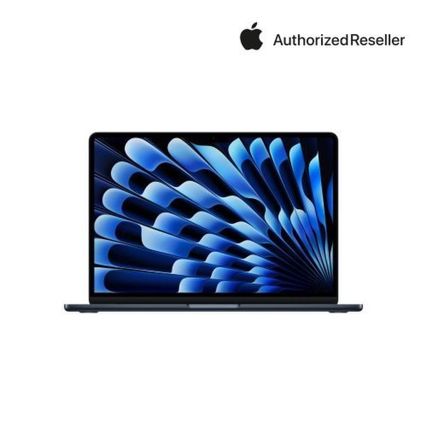 맥북에어 13 M4 (CPU 10코어/GPU 8코어) RAM 16GB SSD 256GB 미드나이트 MW123KH/A