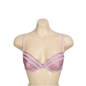 여성 체크 핑크 브라 T3BR64938T 25 _P078385964