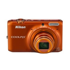 Nikon 디지털 카메라 COOLPIX S6500 광학 12배 줌 Wi-Fi 대응 만다린 오렌지 S6500OR