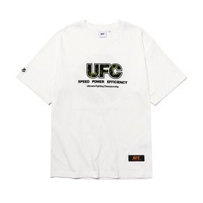 UFC 페이즐리 릴렉스핏 반팔 티셔츠 오프화이트[U2SSU2329OW]