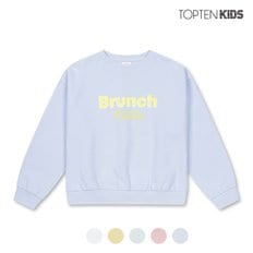 탑텐 [탑텐키즈] 여아 더블니트 레터링 맨투맨 A_MKC1TR2201