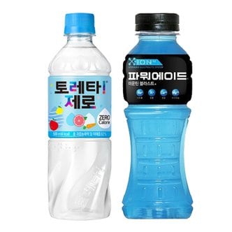  파워에이드 600ml 12입 + 토레타 제로 500ml 12입