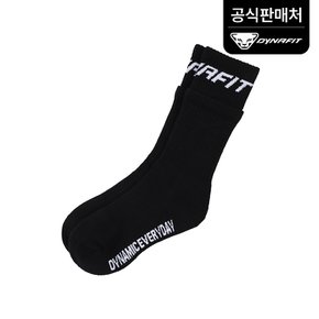 [다이나핏 공식] 공용 베이직 이중목 크루삭스 스포츠양말 YUA24S15Z1