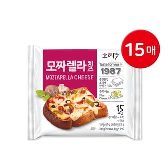 동원 덴마크 소와나무 모짜렐라 치즈 270g 15매 1개