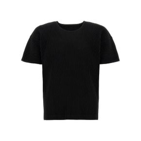 [이세이미야케] Short Sleeve T-Shirt HP47JK42015 Black