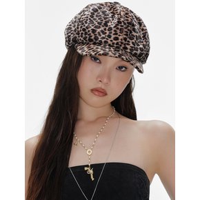 NEWSBOY CAP (LEOPARD)