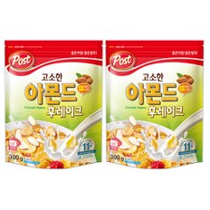 포스트 고소한 아몬드 후레이크 300g X 2개