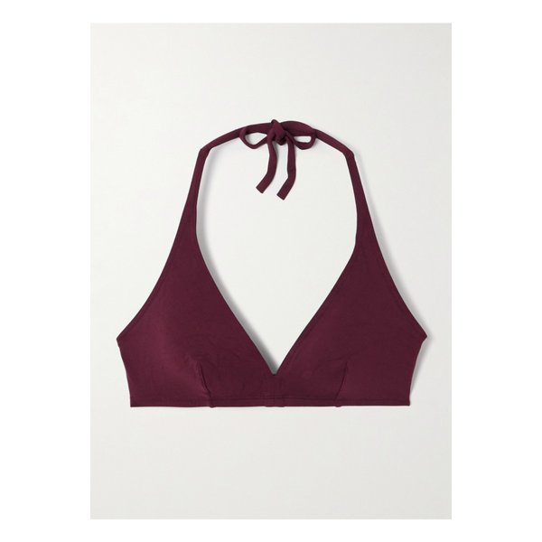 에레스 레 에센시엘 갱 트라이앵글 비키니 탑 버건디 46376663162933935