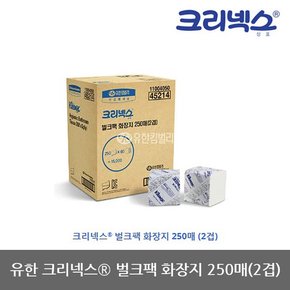 TO 유한 크리넥스 벌크팩 화장지 250매 60밴드 1개