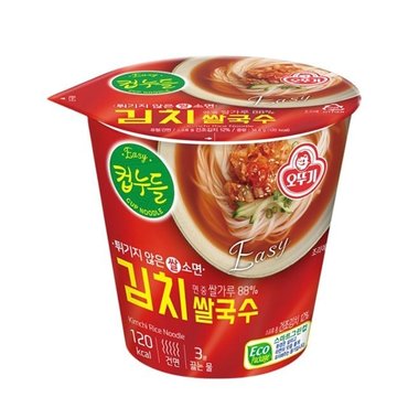  오뚜기 컵누들 김치쌀국수 34.8g x 6개