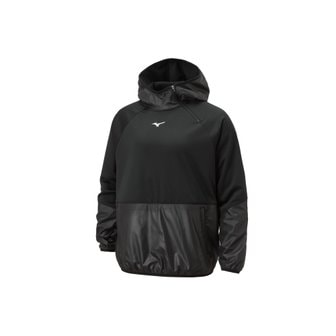 미즈노 가볍고 보온성이 뛰어난 반집업 플리스 후드 풀오버 FLEECE HOOD PULLOVER_32YC362209