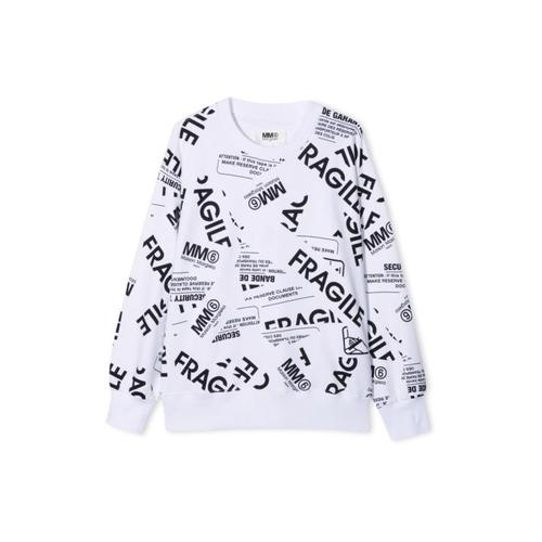 [주니어] MM6 메종마르지엘라 풀오버 M60041T MM013M6100 WHITE