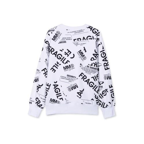 [주니어] MM6 메종마르지엘라 풀오버 M60041T MM013M6100 WHITE