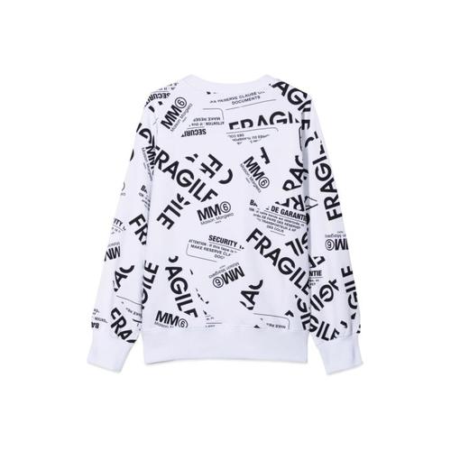 [주니어] MM6 메종마르지엘라 풀오버 M60041T MM013M6100 WHITE