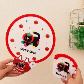 [큰손할인] 포켓접이식부채 판촉물 시원한 핸디 햇빛가리개 손 캐릭터 미니 (50344319)