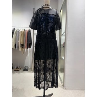 에고이스트 [여주점] 워머 SET 레이스 뷔스티에형 롱 원피스  ER2WO360