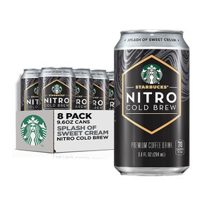 Starbucks스타벅스  니트로  콜드브루  커피  스위트  크림  284ml  8캔