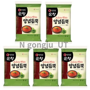 청정원 순창 리필 비닐 포장 양념듬뿍 쌈장 500g 5개