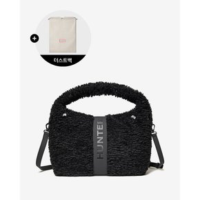 [UNISEX] 부클 미디움 토트백 - 블랙 HFU5522BXZBLK